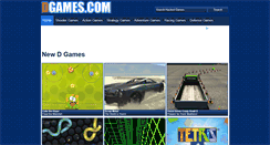 Desktop Screenshot of dgames.com